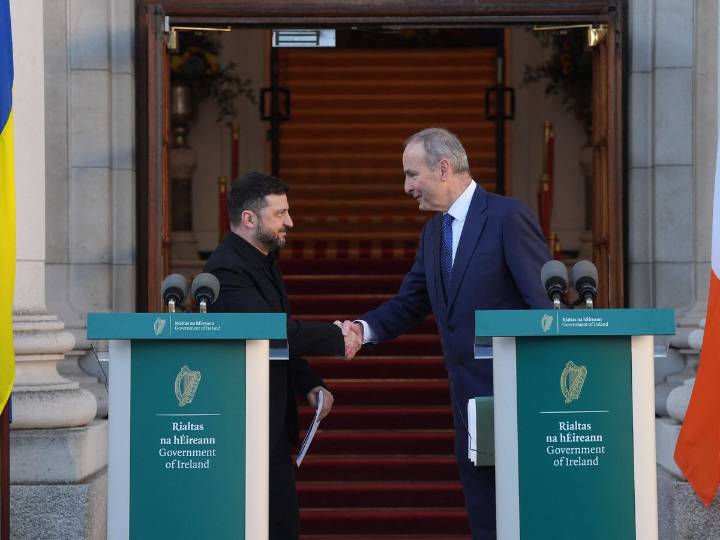 Ireland will back Ukraine ‘for as long as it takes’, Martin tells Zelensky
