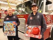 Point Edward firefighters toy drive helping four local agencies