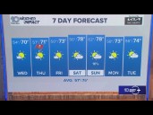 10 Weather: Tuesday night forecast