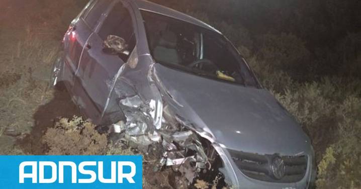 12:12 Manejaba alcoholizado y chocó de frente contra una camioneta: una mujer de 77 años terminó hospitalizada