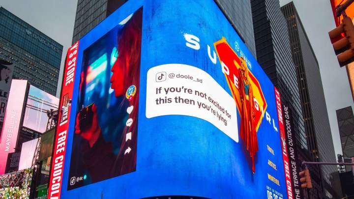 'Supergirl' Takes Over TikTok for a Day