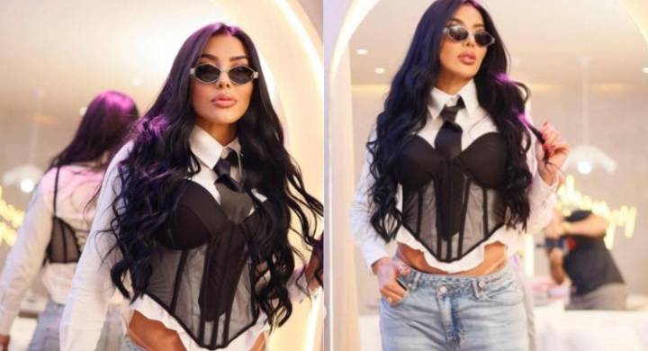 Marcela Reyes habló sobre la opinión de su novio respecto a su relación con DJ Exotic