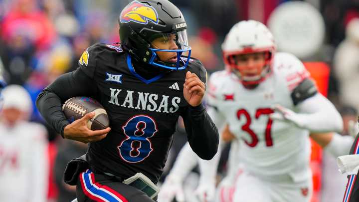 How Kansas football coach Lance Leipold views team's QB situation