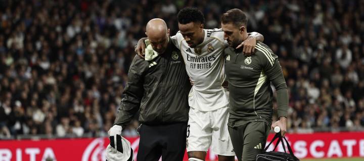 El defensor Éder Militao, cuatro meses de baja para el Real Madrid