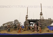 Un belén encallado en Gijón