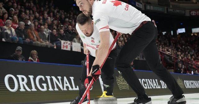 Gallant Strides: Curling double duty has its advantages at the Winter Olympics