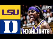 LSU Tigers vs. Duke Blue Devils | Full Game Highlights