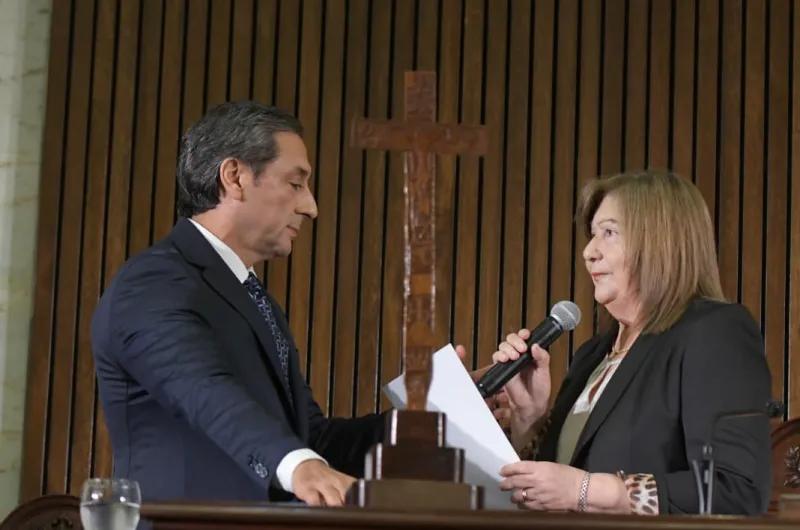 Carlos Silva Neder juró como vicegobernador dando inicio a su segundo mandato