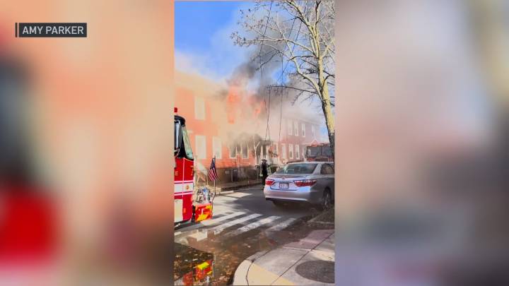 Eversource worker rescues woman from Somerville fire