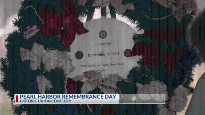 Pearl Harbor Remembrance Day at the Historic Union Cemetery