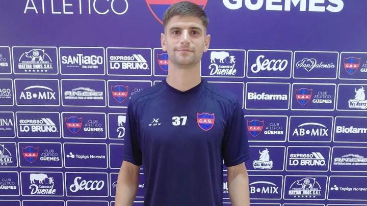 Tomás Oneto, el nuevo refuerzo de Güemes para la Primera Nacional 2026