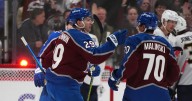 Nathan MacKinnon leads a balanced scoring attack as Avalanche cruise to 6