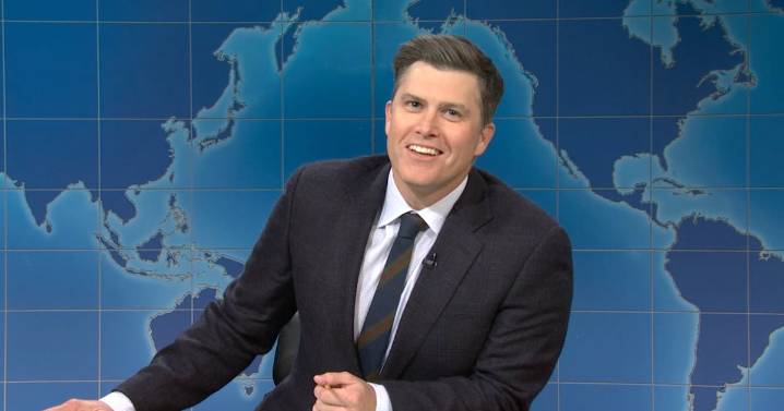 Colin Jost Shocks ‘SNL’ Audience With Dark Epstein Island Joke
