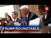 President Trump Holds Roundtable in the Cabinet Room