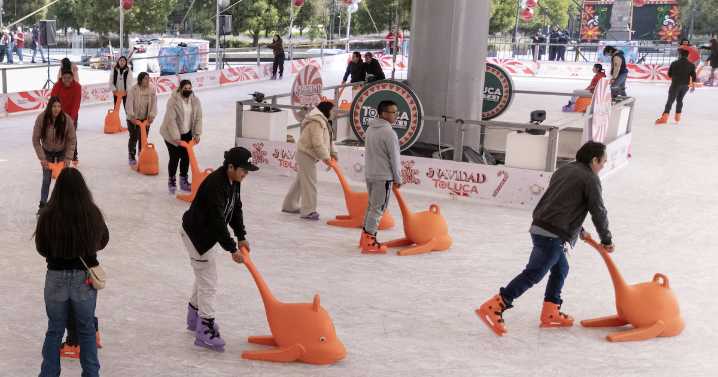 Pista de hielo gratis en Toluca 2025: ubicación, horarios y cómo llegar desde CDMX