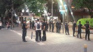 Liberaron a los periodistas detenidos durante la manifestacion que terminó con incidentes con la Policía