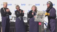 Newport News Shipbuilding hosts keel laying ceremony for future USS Barb