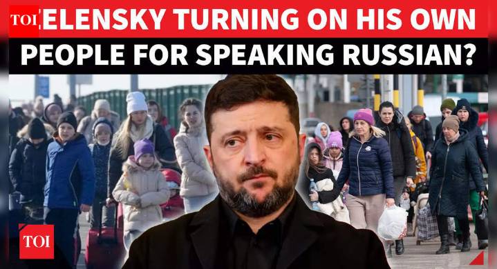 Zelensky Silencing Millions Of Ukrainians? Shock Crackdown On Russian Language Ignites Firestorm
