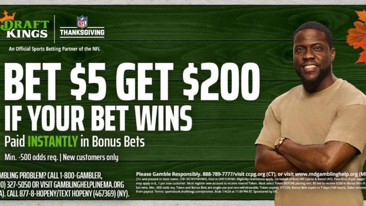 Use DraftKings promo code to get $200 bonus bets by targeting Cowboys vs. Lions on Thursday Night Football