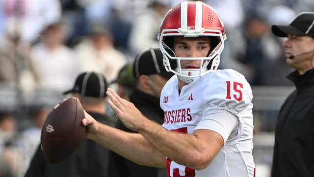 Indiana quarterback Fernando Mendoza brings home the Heisman Trophy