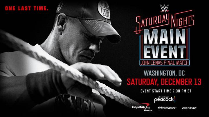 How to watch WWE Saturday Night's Main Event: John Cena's Final Match — live stream wrestling online today; start time, card, storylines and predictions