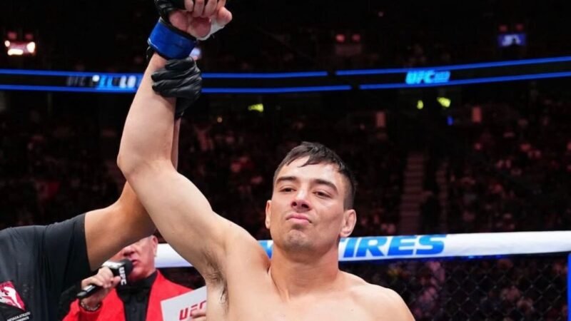 Gana en Las Vegas el chihuahuense Manuel “El Loco” Torres en la UFC por nocaut