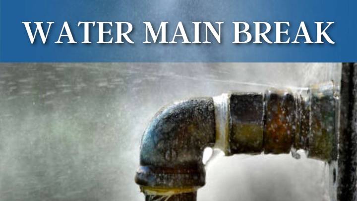 Section of West Penn Street closed due to water break