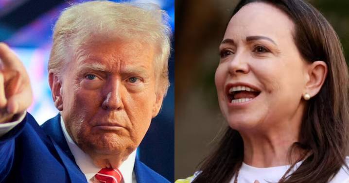 Trump dice que no le “gustaría” que arrestaran a María Corina Machado en su intento por acudir a Oslo