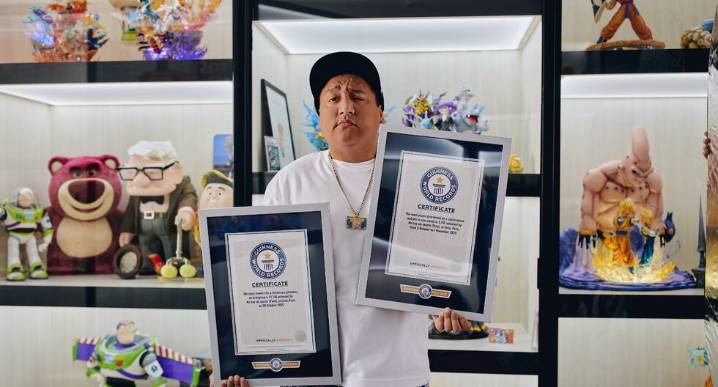 JORGE LUNA · Logra dos récords Guinness en un solo mes