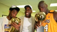 Kobe-signed Lakers championship basketballs sell for big bucks