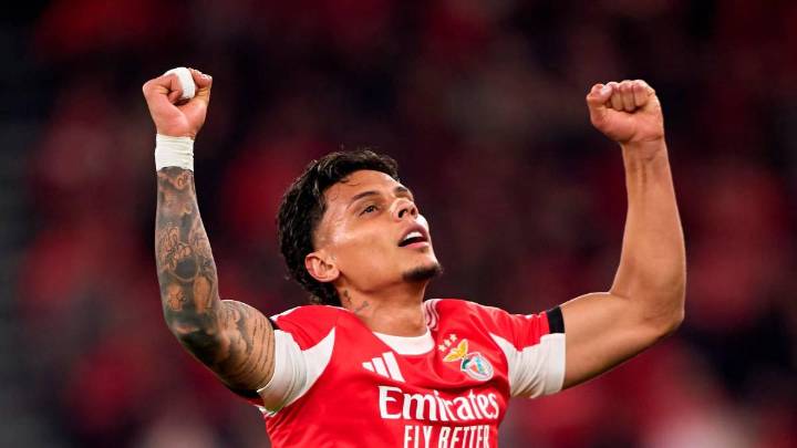 Richard Ríos en el once ideal de la Champions League tras su gol y asistencia frente al Napoli