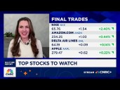 Final Trades: Nike, Amazon, Delta Air Lines and Apple