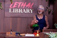 I'm a Celebrity preview - Tom and Martin faced today's Bushtucker Trial 'Lethal Libraries'.