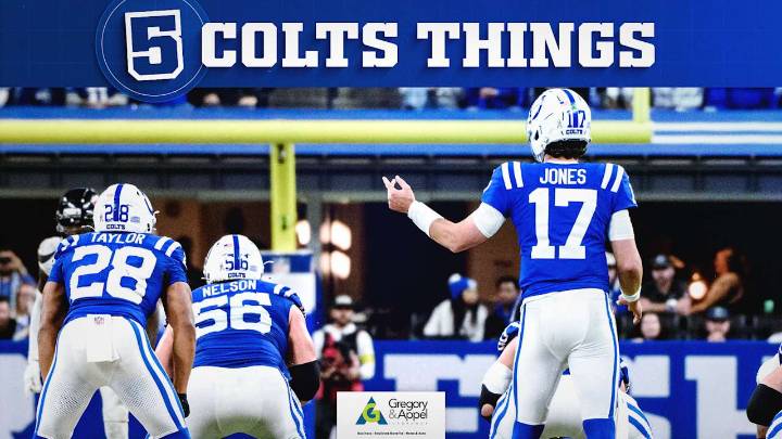 5 Colts Things: What went wrong for offense vs. Texans, evaluating Daniel Jones, Josh Downs explains uncharacteristic drops
