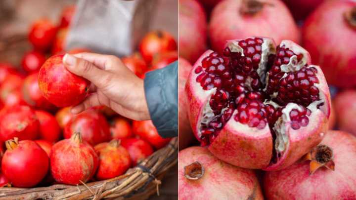 El truco para pelar una granada de forma rápida y sencilla, sin ensuciarse las manos