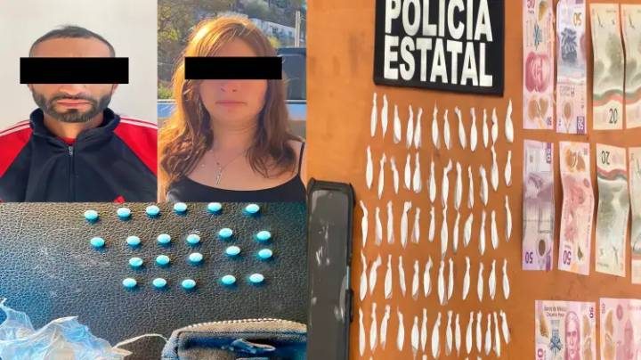 PESP asegura narcóticos y detiene a dos personas en operativo en Nogales