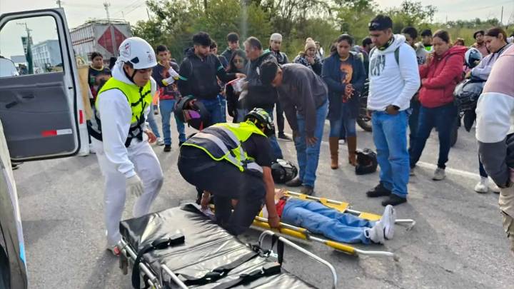 Tres heridos en accidente durante peregrinación guadalupana