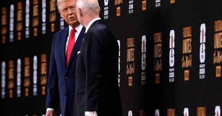 Music, comedy and a whole lot of Trump. And then finally, an actual World Cup draw