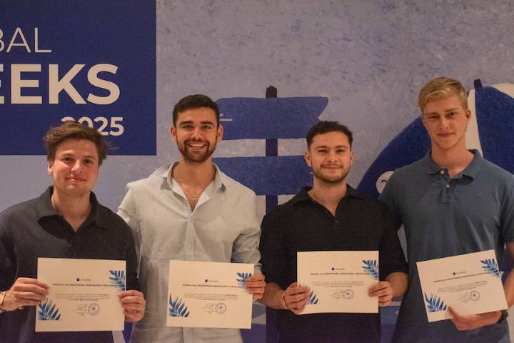 Estudiantes de la UC ganaron pasantía en IA con la fintech Global66 y presentaron sus proyectos en evento internacional