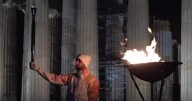 Olympic flame for Milan Cortina 2026 Winter Olympics arrives at the Acropolis