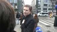 El hijo de María Machado desprecia y sentencia a reporteros en Oslo: "Solo mi hermana puede hablar"