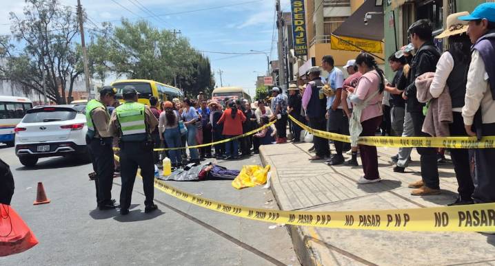 Arequipa: Adulto mayor muere atropellado por unidad del SIT tras caer a la pista