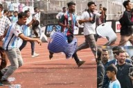 Incidentes, corridas y destrozos en la caótica visita de Messi a India