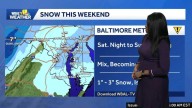 Maryland weather forecast: Temps remain cold Friday, snow moves in over weekend