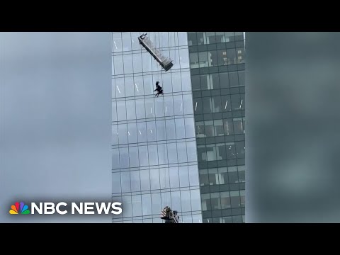 Two trapped workers rescued in Virginia after equipment partially collapses