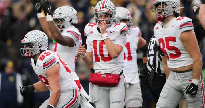 Ohio State, Indiana to square off in rare No. 1 vs. No. 2 Big Ten title game