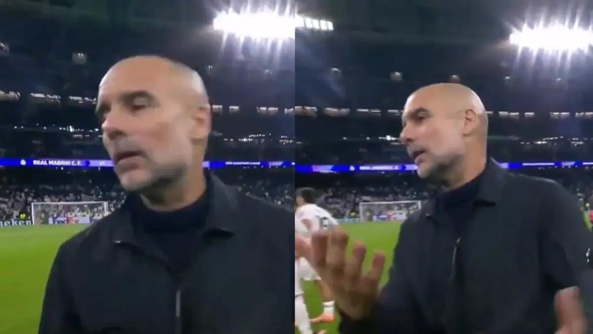 WATCH: Guardiola's Reaction To Camera Following Manchester City's Win SportFit