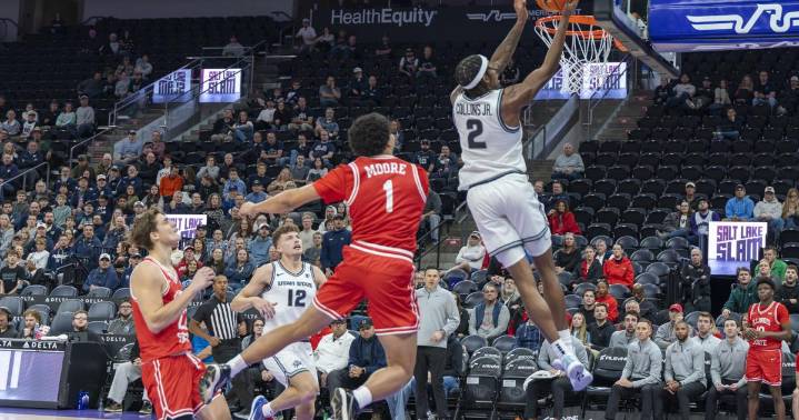 GALLERY: Utah State 83, Illinois State 78 men's basketball