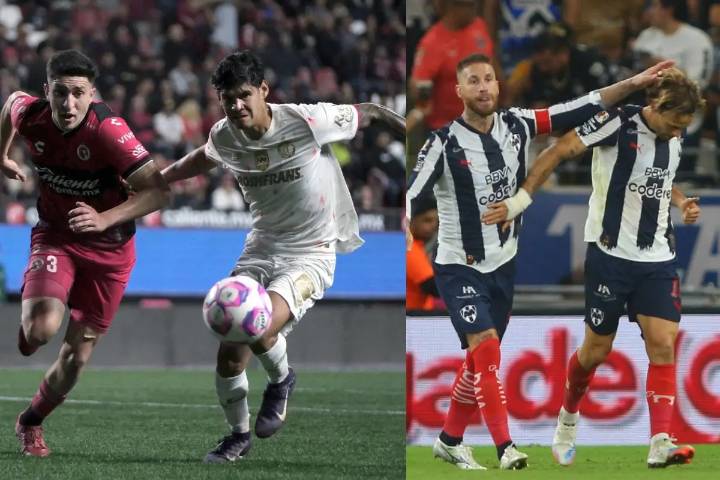Quedan definidas las Semifinales del Apertura 2025: Toluca vs Monterrey y Tigres vs Cruz Azul
