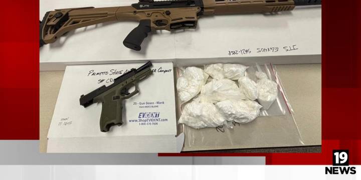 Elyria narcotics raid seizes over 800 grams of cocaine and stolen guns